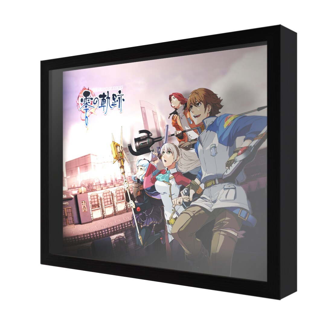 The Legend of Heroes (Zero no Kiseki) - 3D Shadow Box for Gamers | Handmade Wall Art | Unique Gaming Gift | Retro Video Game Decor product 2