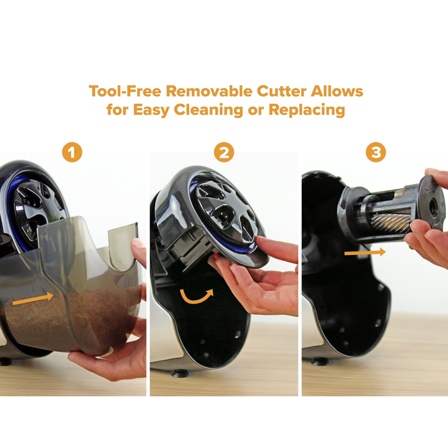 eplacement Cutter for QuietSharp Glow Antimicrobial Classroom Electric Pencil Sharpener