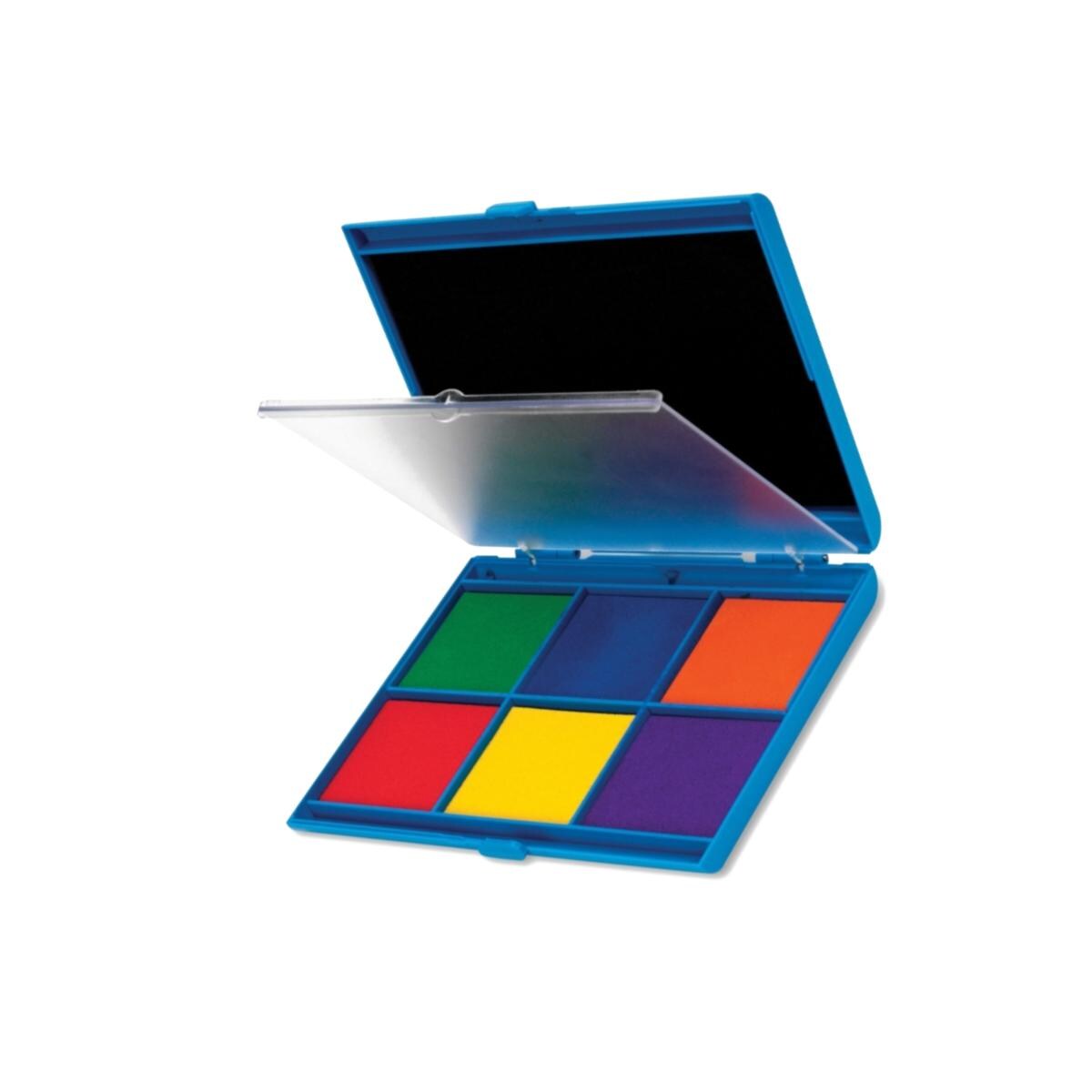 Learning Resources 7 Color Washable Stamp Ink Pad - Multi Color