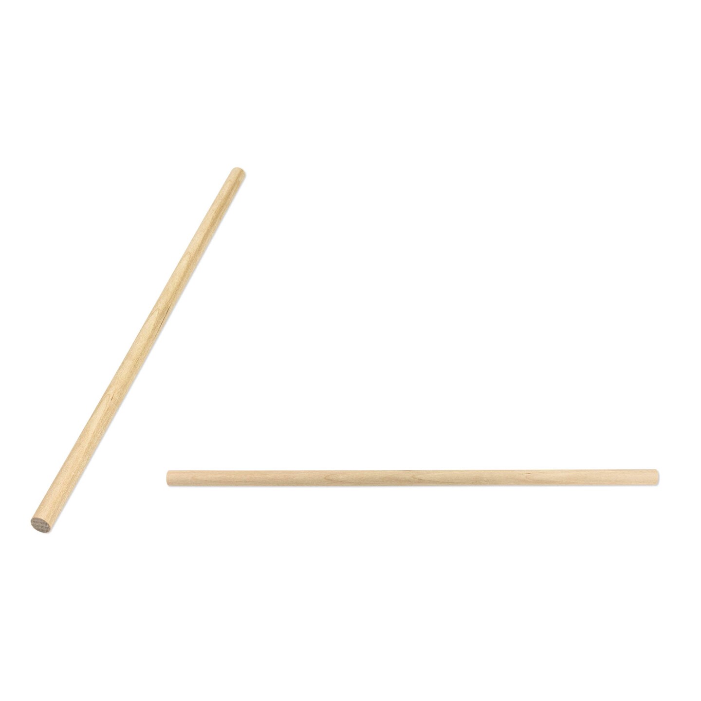 Wood Dowels, 3/8&#x22;, 25 Pieces