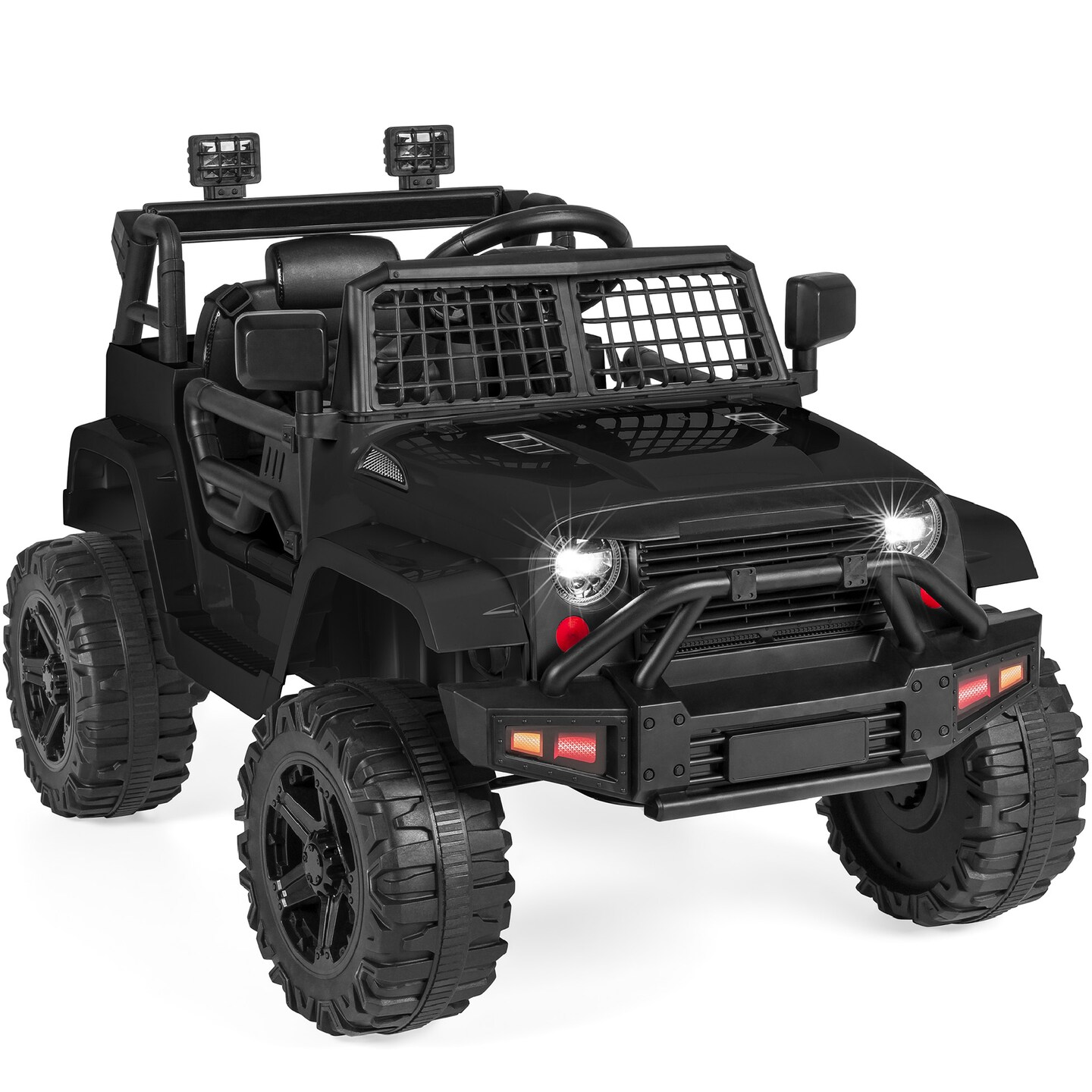 Best Choice Products 12V Kids Ride On Truck Car w/ Parent Remote Control, Spring Suspension, LED Lights