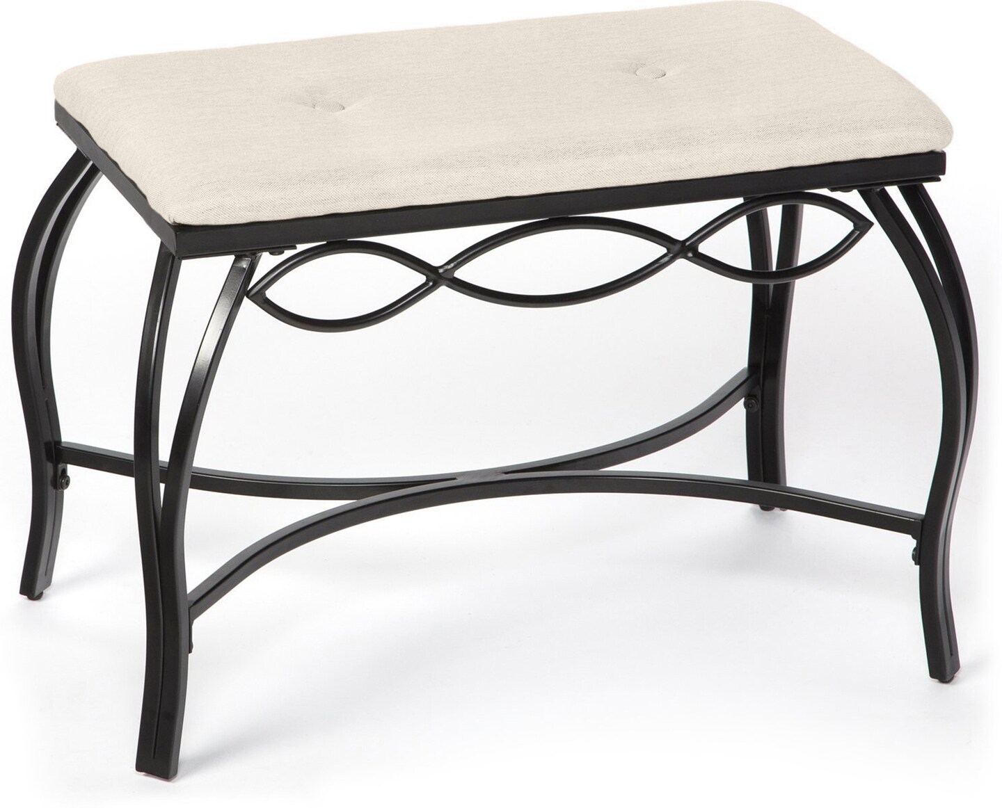 Mango Steam Bristol Vanity Bench, Entryway Bench