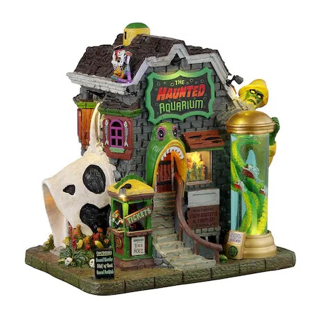 Lemax Spookytown Haunted Aquarium