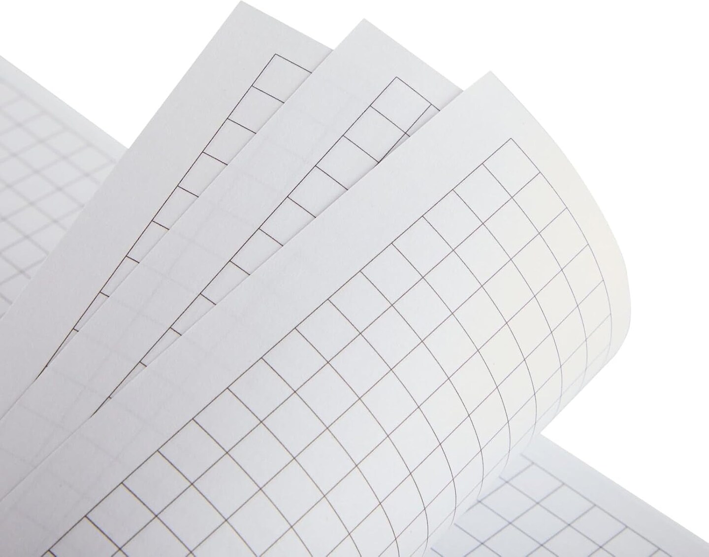 6 Pack Quad Ruled 6X9 Inch Top Bound Spiral Graph Paper Notebook - 80 Sheets / 160 Writable Page Steno Notepads for Writing, Sketching, Drawing, School Supplies (6 Colors)