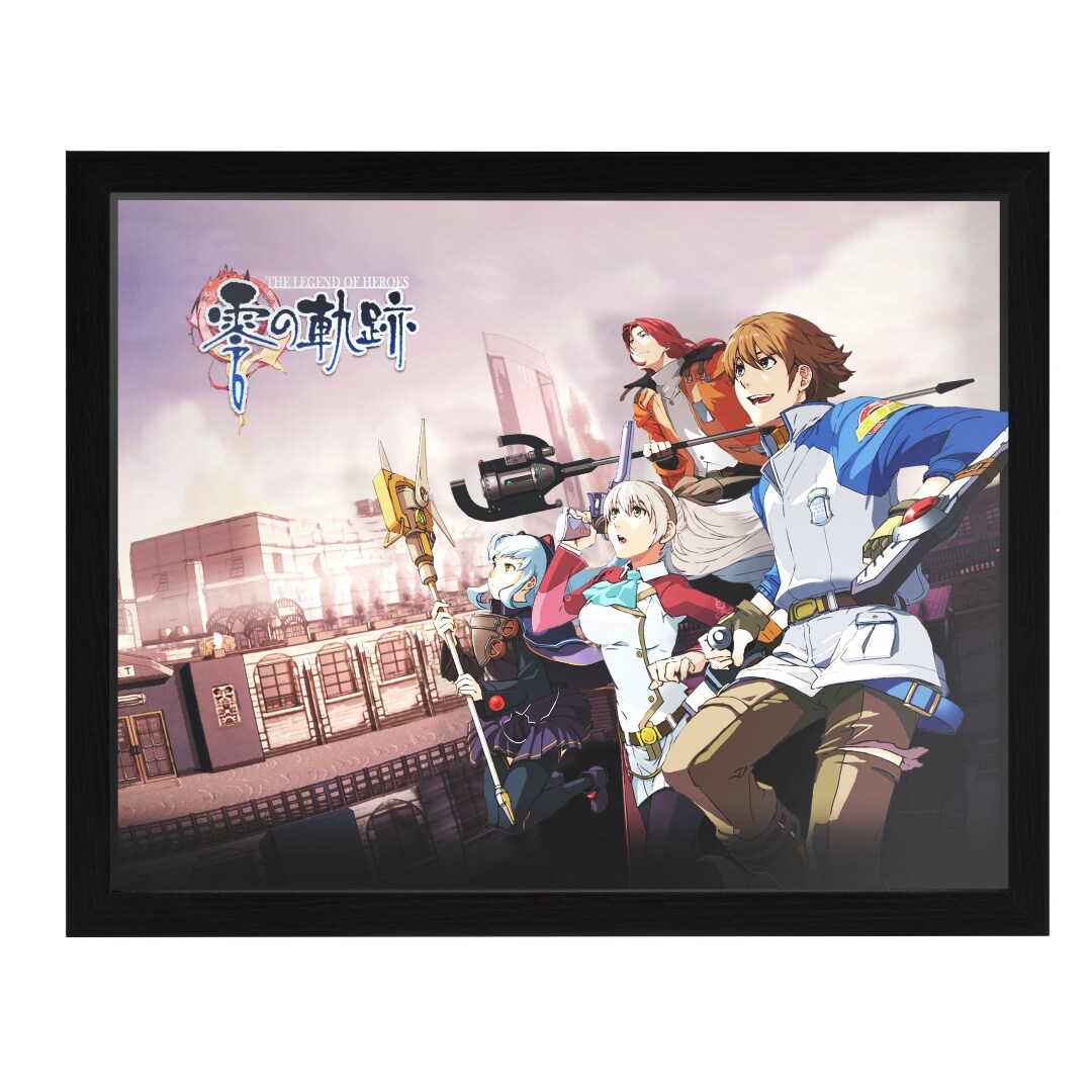 The Legend of Heroes (Zero no Kiseki) - 3D Shadow Box for Gamers | Handmade Wall Art | Unique Gaming Gift | Retro Video Game Decor product 3