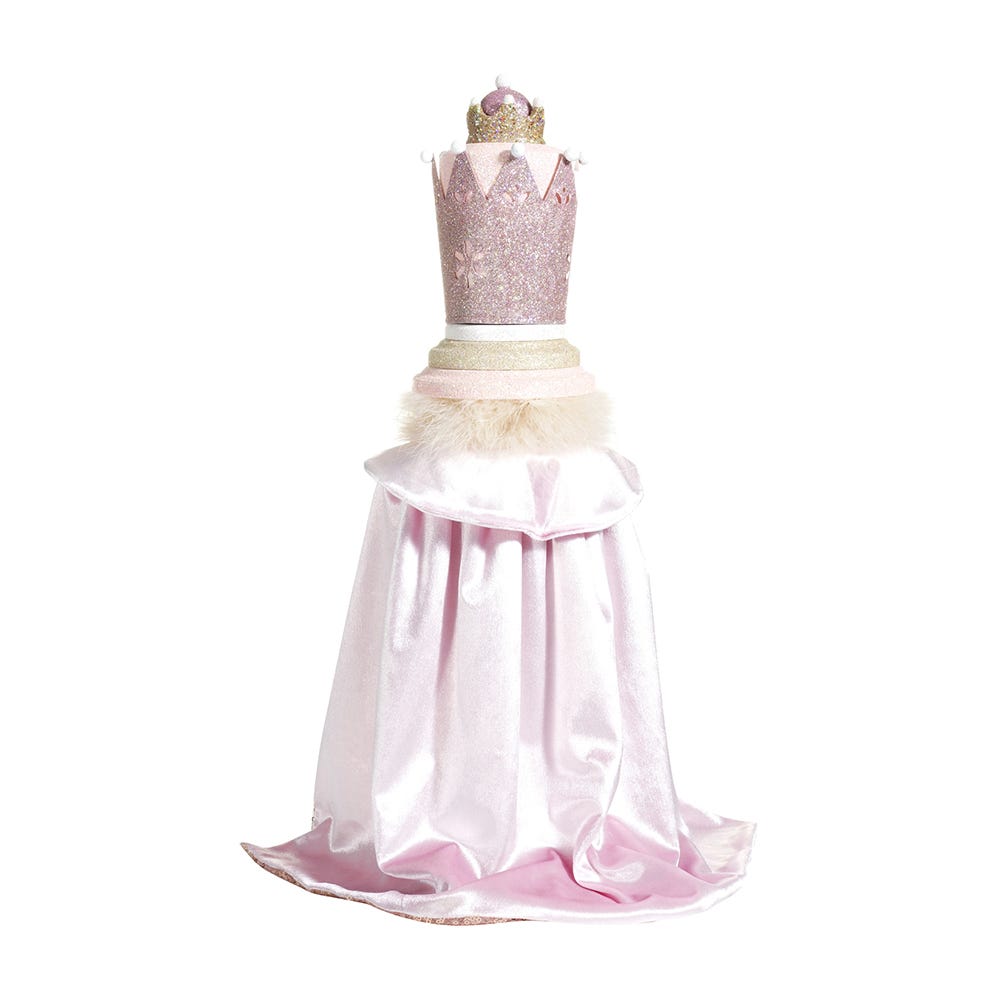 Kurt Adler 19-Inch Hollywood&#x2122; Pink King Nutcracker