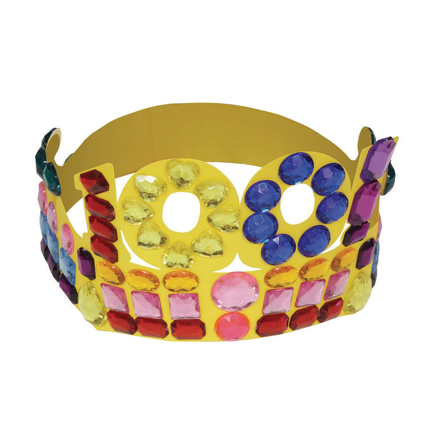 100 Days of School Paper Crowns, 4.5&#x22; x 24.75&#x22;, 25 Pieces