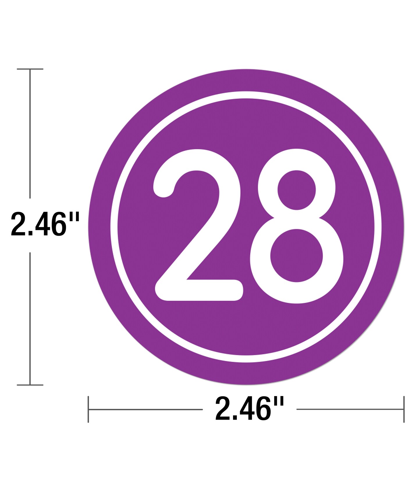 Carson Dellosa Classic Magnetic Numbers