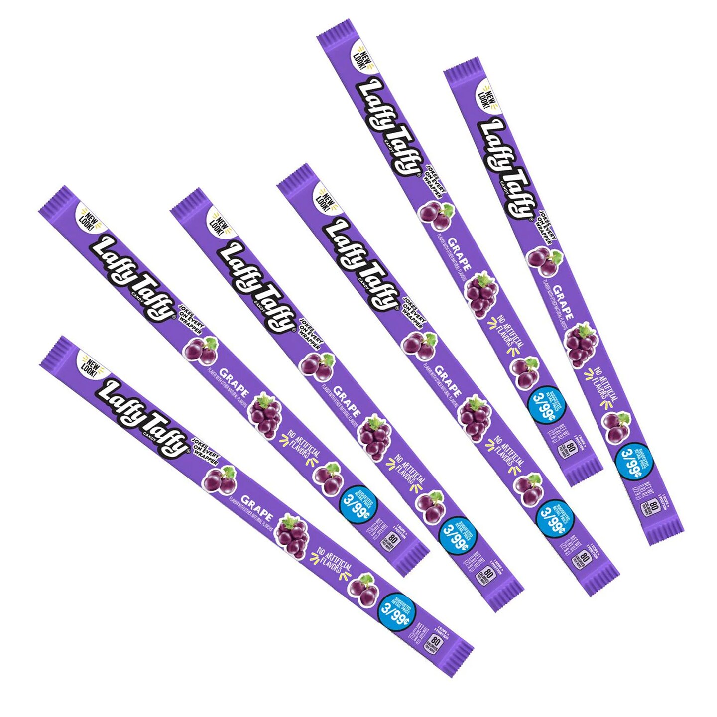 Ferrara Laffy Taffy Grape Ropes 24ct