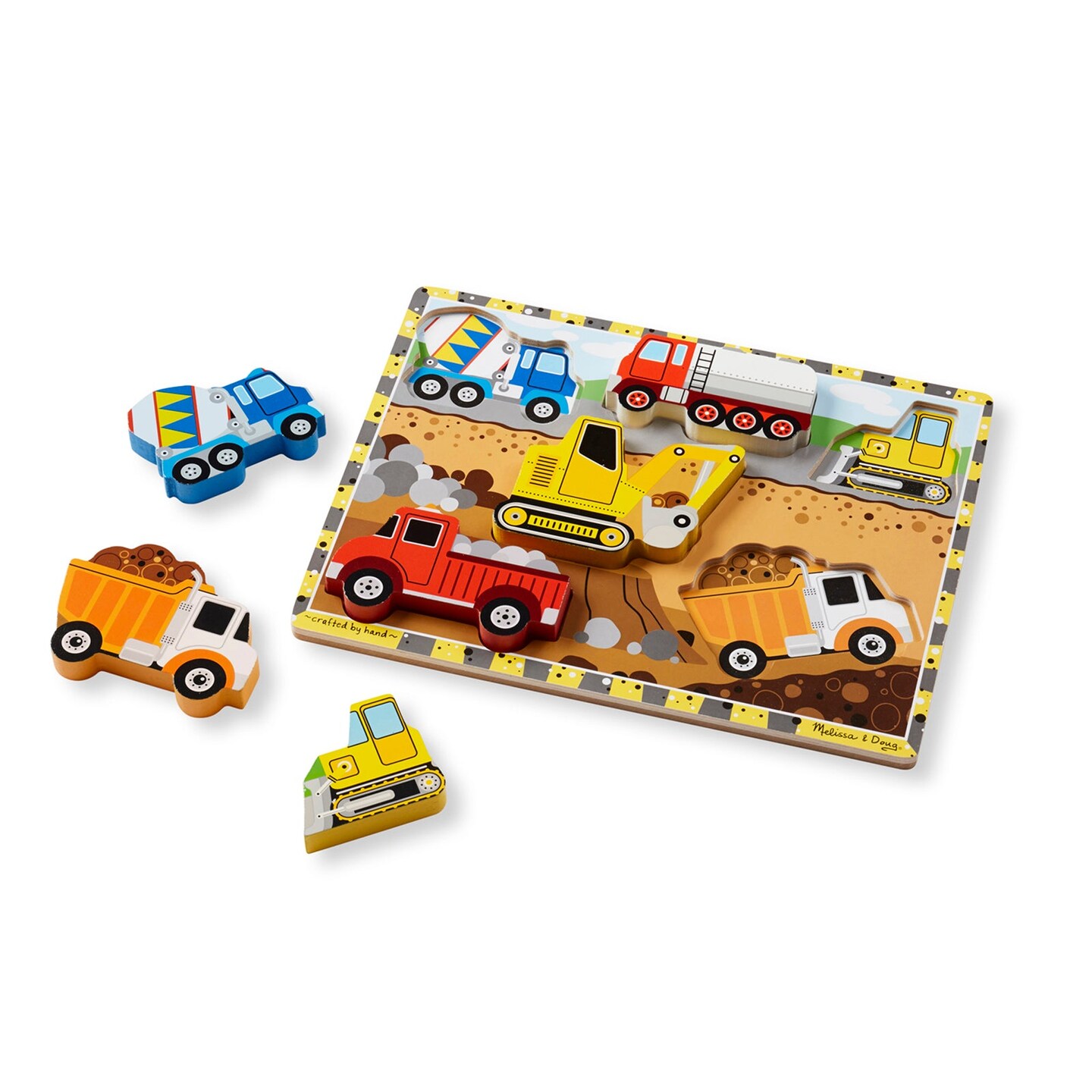 Construction Chunky Puzzle, 9&#x22; x 12&#x22;, 6 Pieces