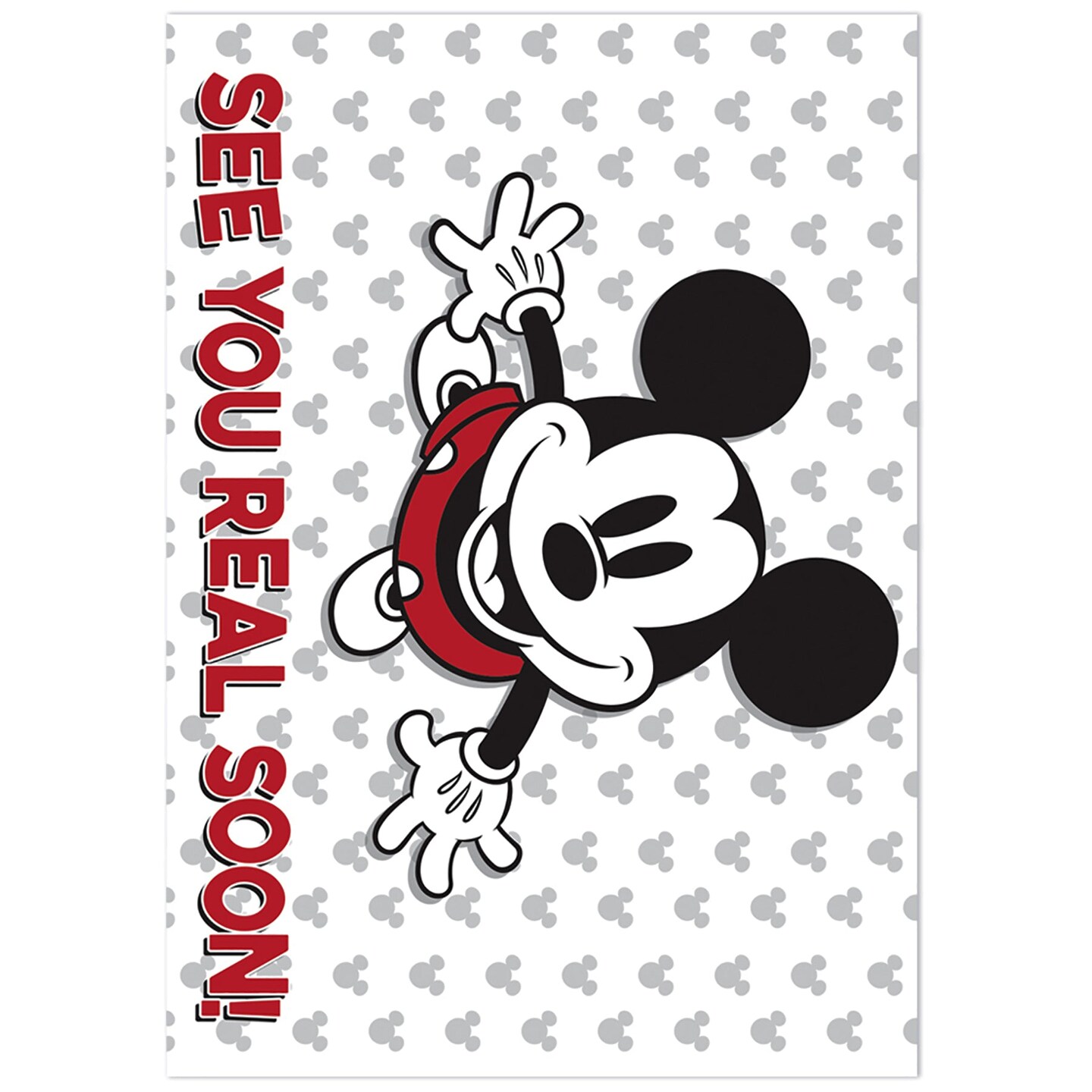 Mickey Mouse&#xAE; Throwback See You Real Soon Teacher Cards, Pack of 36