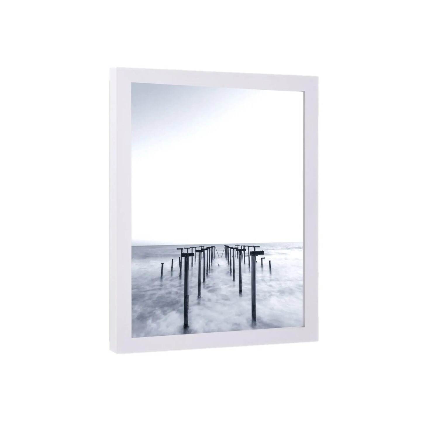 11x13.75 Picture frame wood with glass