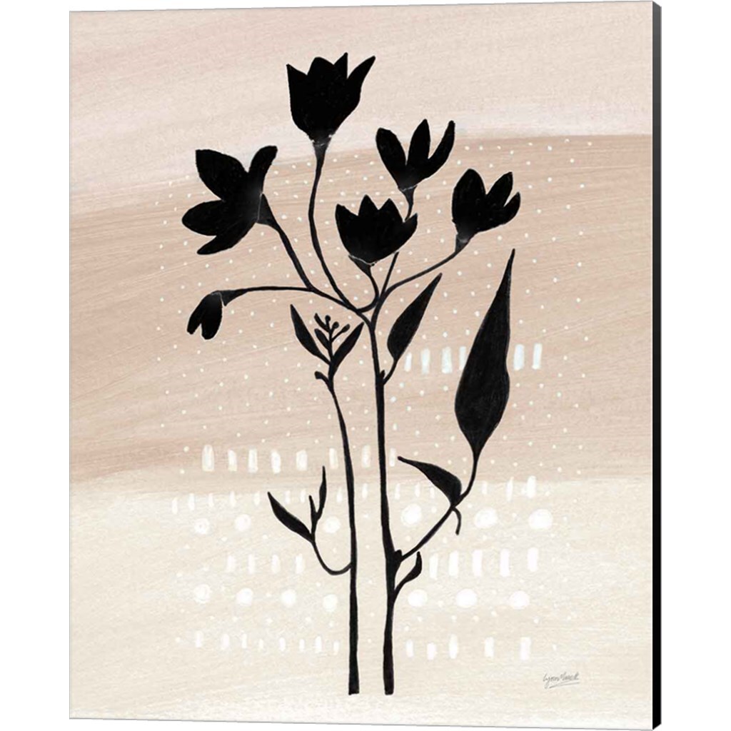 Jasmine Delight Neutral Crop by Lynn Mack 12&#x22; x 15&#x22; Canvas Wall Art (Set of 2)