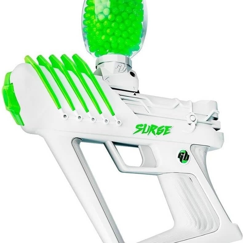 The Original Gel Blaster Surge - Extended 100+ Foot Range - Toy Gel Blasters With Water Based Beads - Semi And Automatic