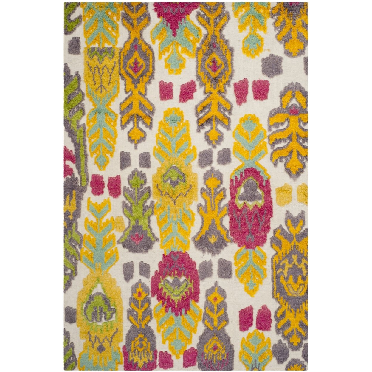 Safavieh   Kenya Collection KNY818A Hand-knotted Multi Rug