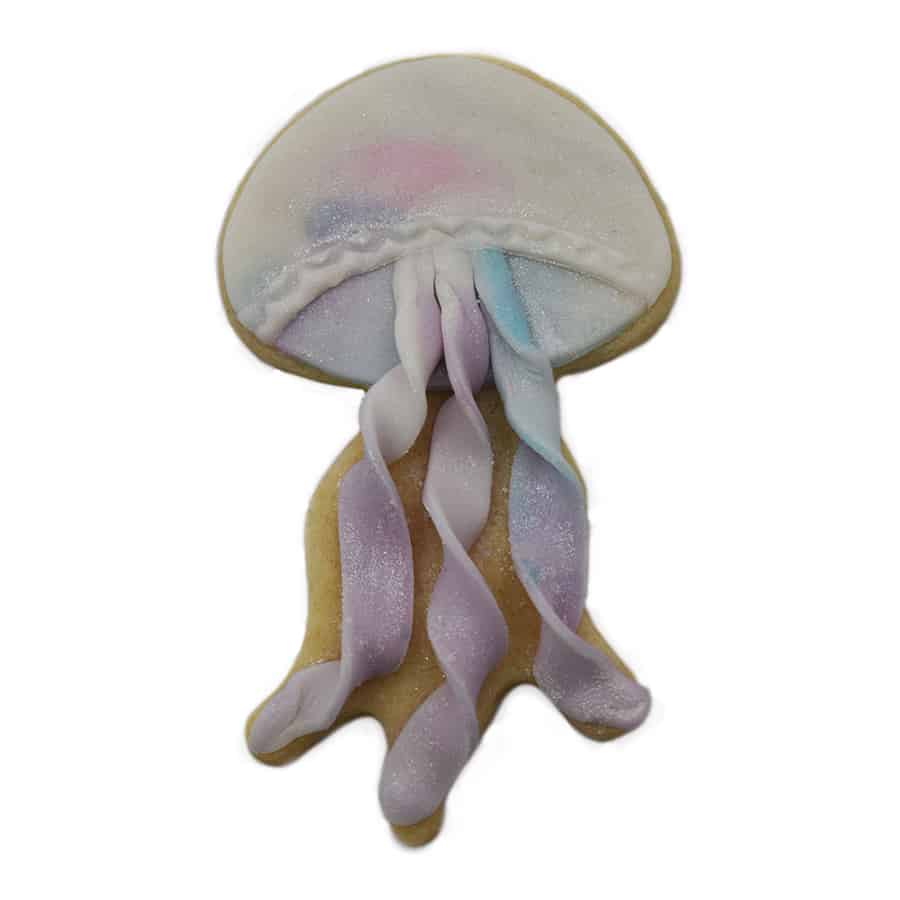 Jellyfish Cookie Cutter (White, 3.5&#x22;)