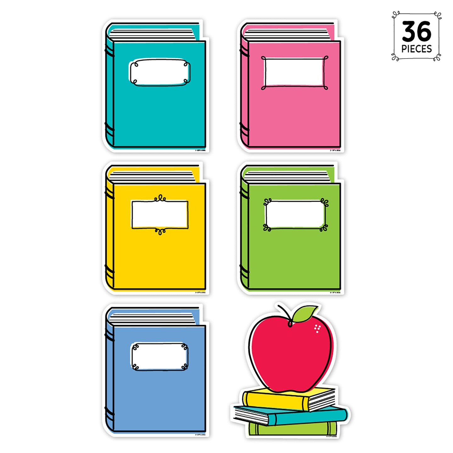 Doodle Books Core Decor 6in Cut Out Core Decor