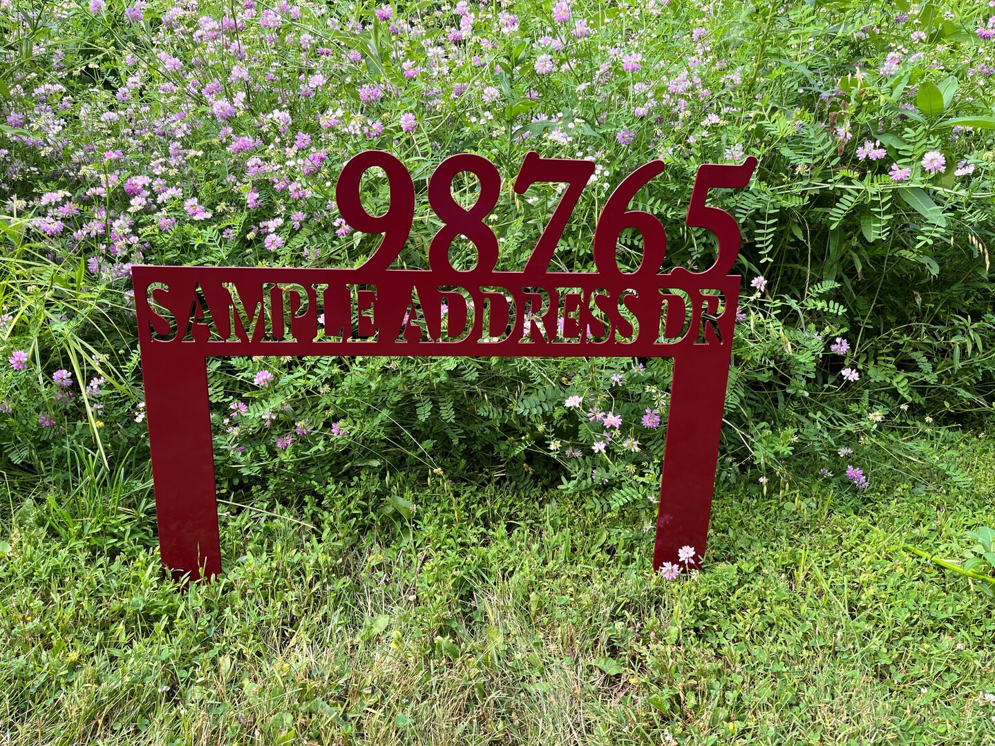 Custom Address Yard Sign - image19
