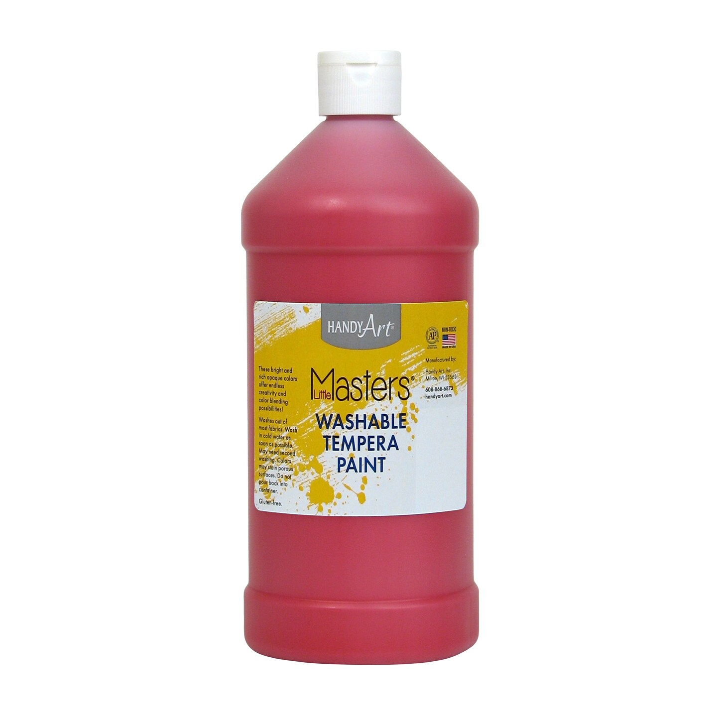Little Masters&#xAE; Washable Tempera Paint, Red, 32 oz.