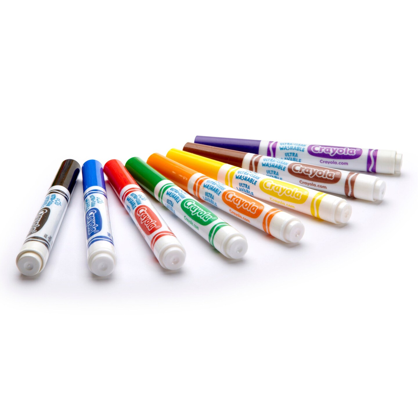 Ultra-Clean Markers, Conical Tip, Classic Colors, 8 Count