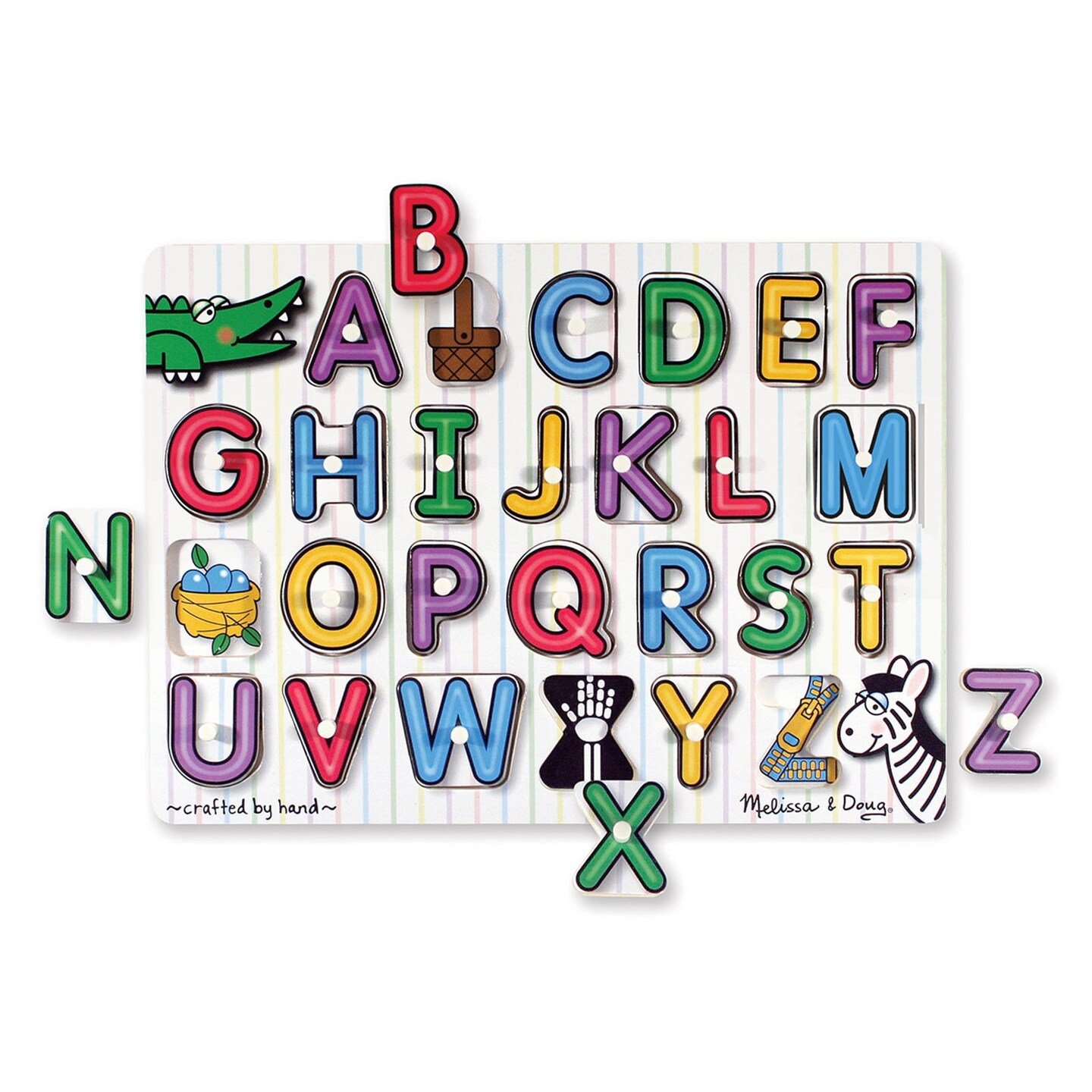 See-Inside Alphabet Peg Puzzle