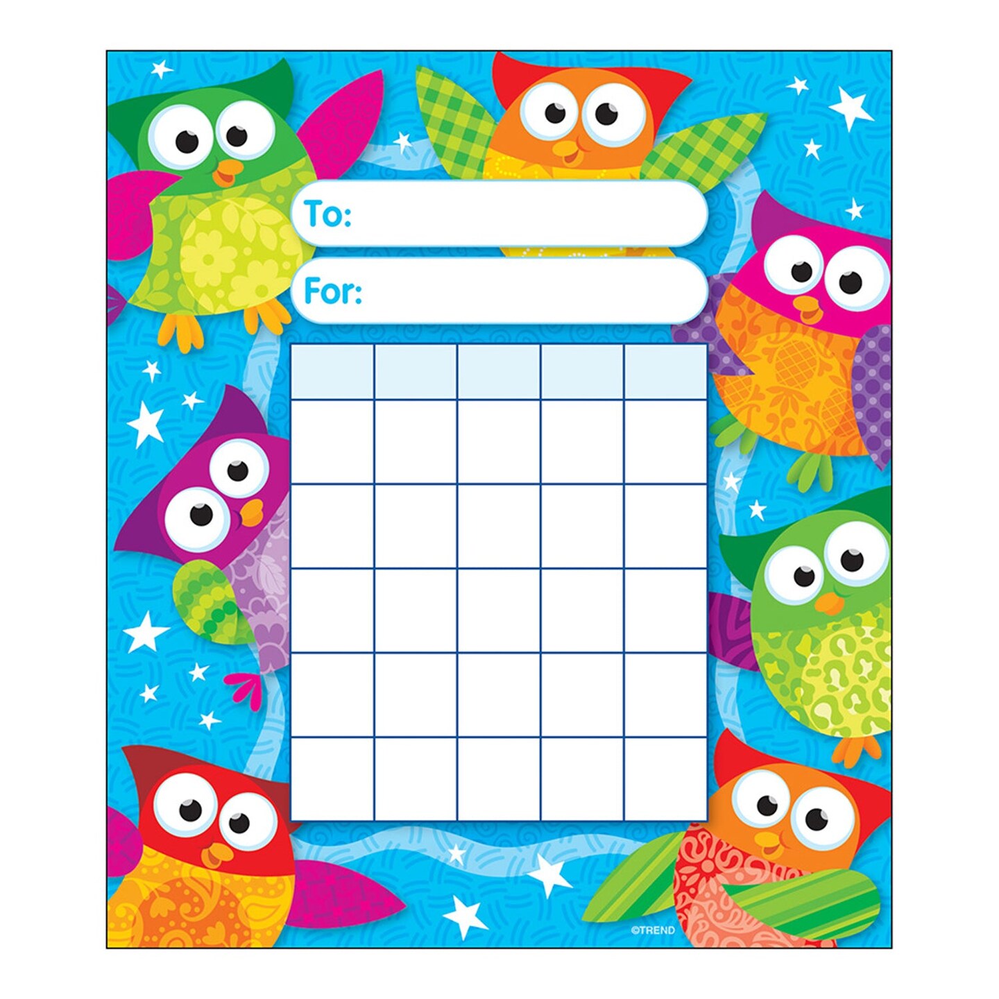 Owl-Stars!&#xAE; Incentive Pad, 36 sheets
