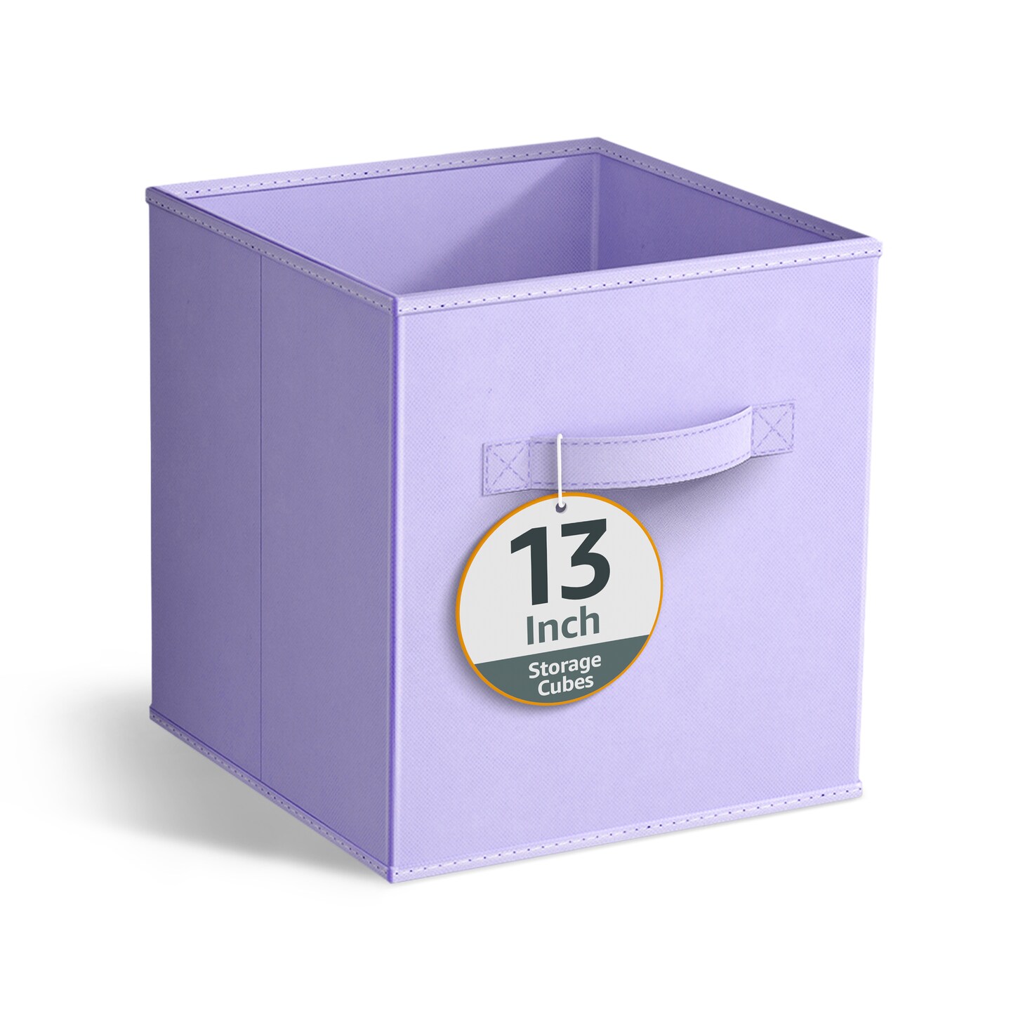 Sorbus Fabric Storage Cubes, Large 13 Inch Pastel Storage Bins, Foldable Cube Baskets with Handle 1 Pc