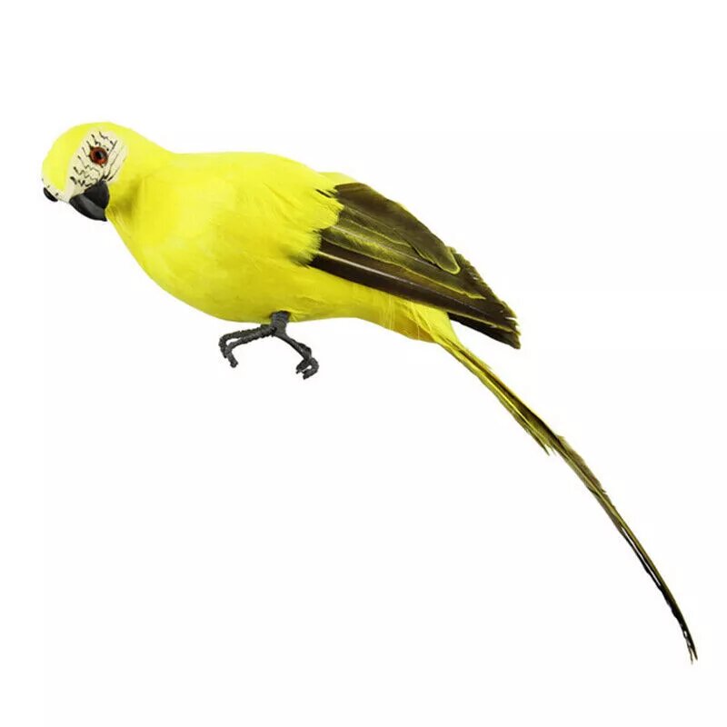 Kitcheniva 6 Pcs 25cm Artificial Parrot Bird Realistic Home Decor