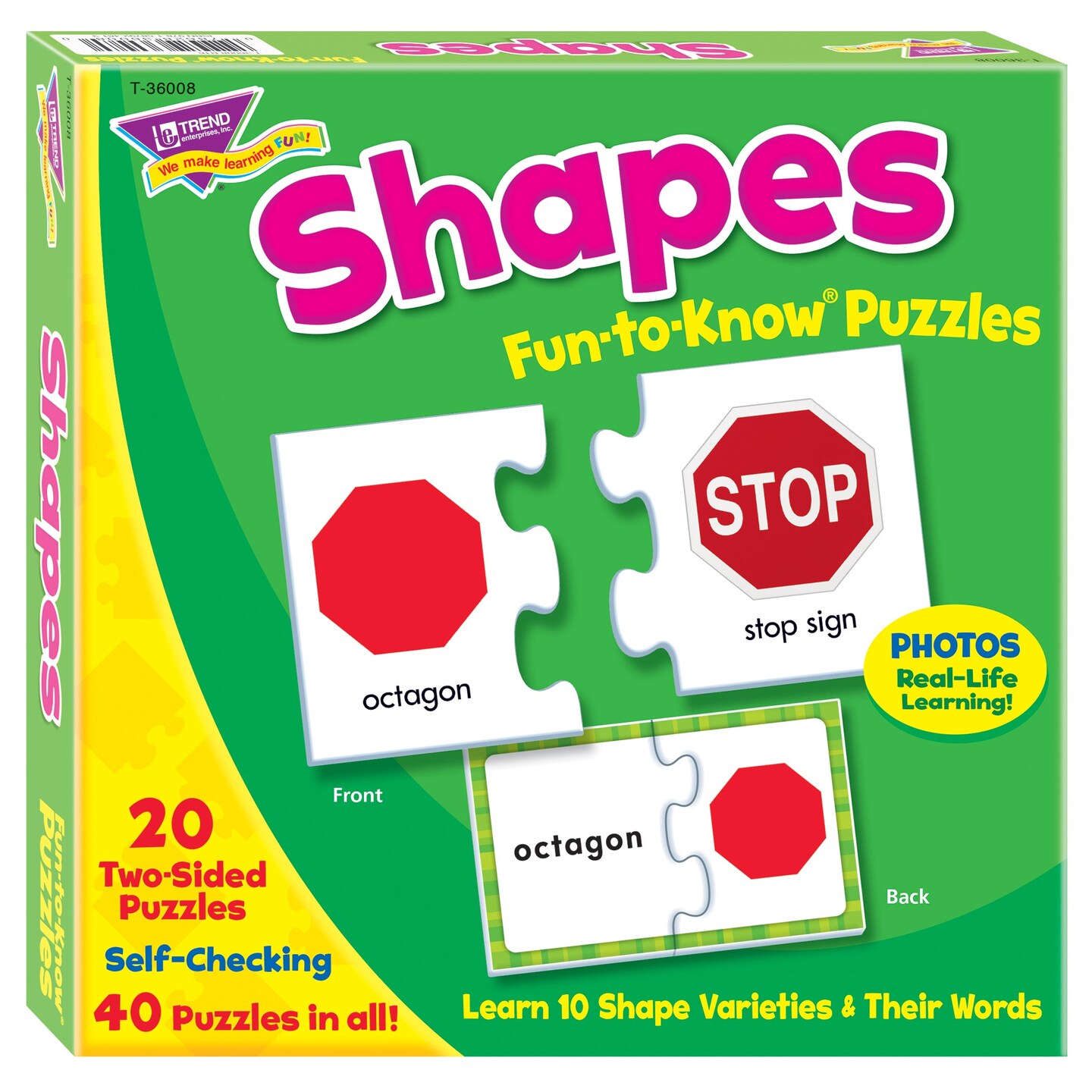 Shapes Fun-to-Know&#xAE; Puzzles