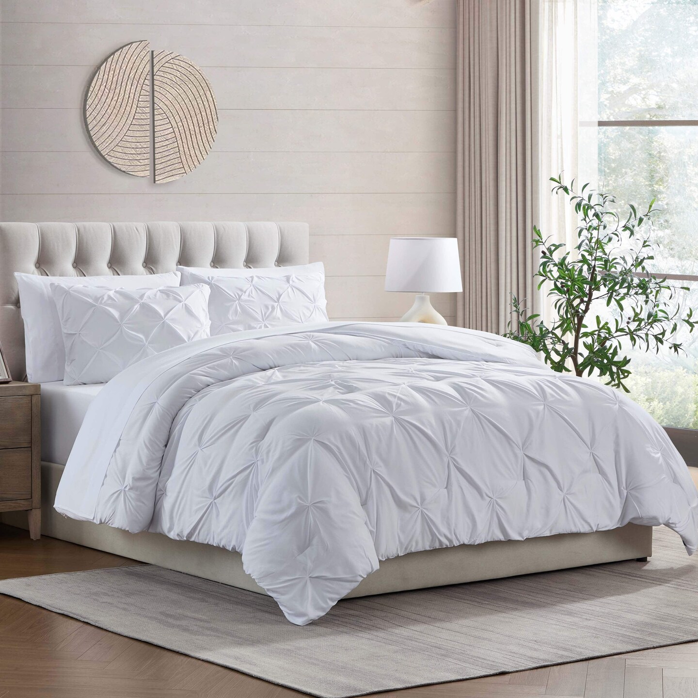 Nestl Pinch Pleat Bed in a Bag