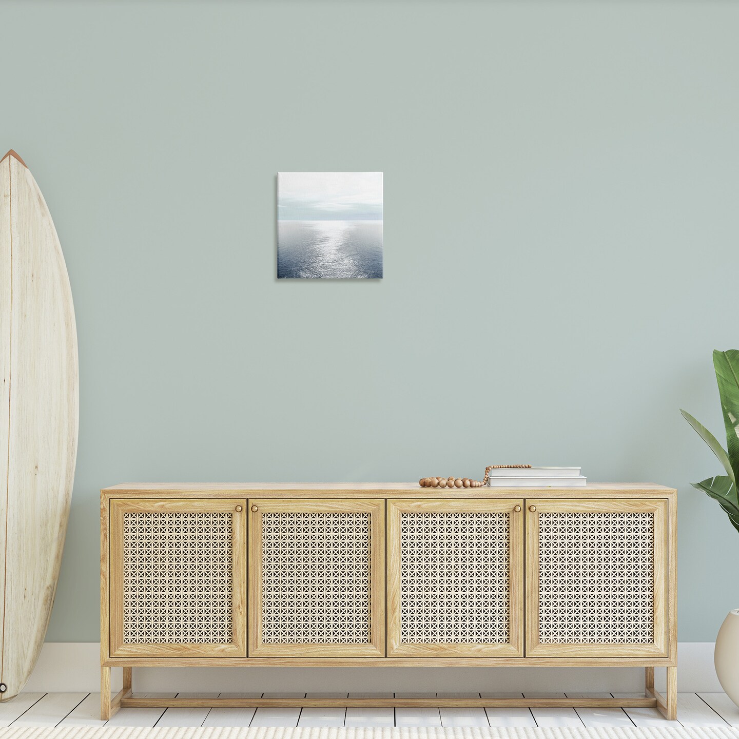 Stupell Industries Ocean Ripples Scenery Canvas Wall Art