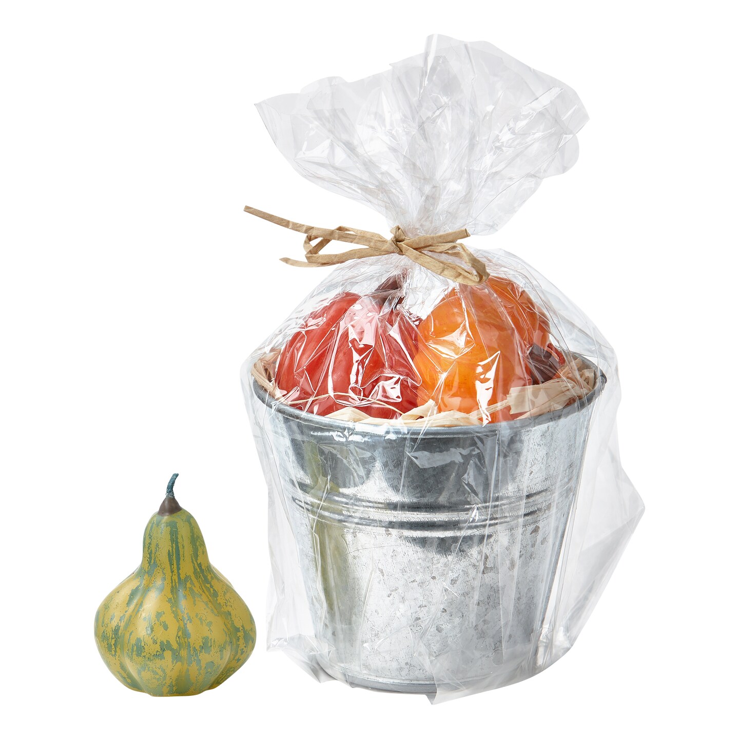 Small Fall Pails Fall Harvest Pumpkin Patch Mini Wax Candles & Pail | Michaels
