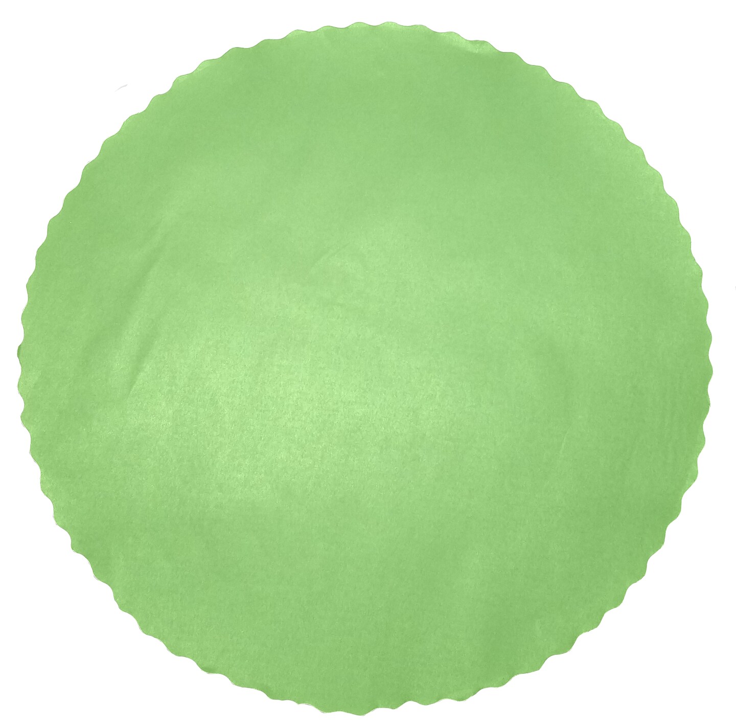 Round Paper Placemats 24 Pcs Scalloped Paper 14 Inch Dia Paper 17 Colors To Choose From | 14 in