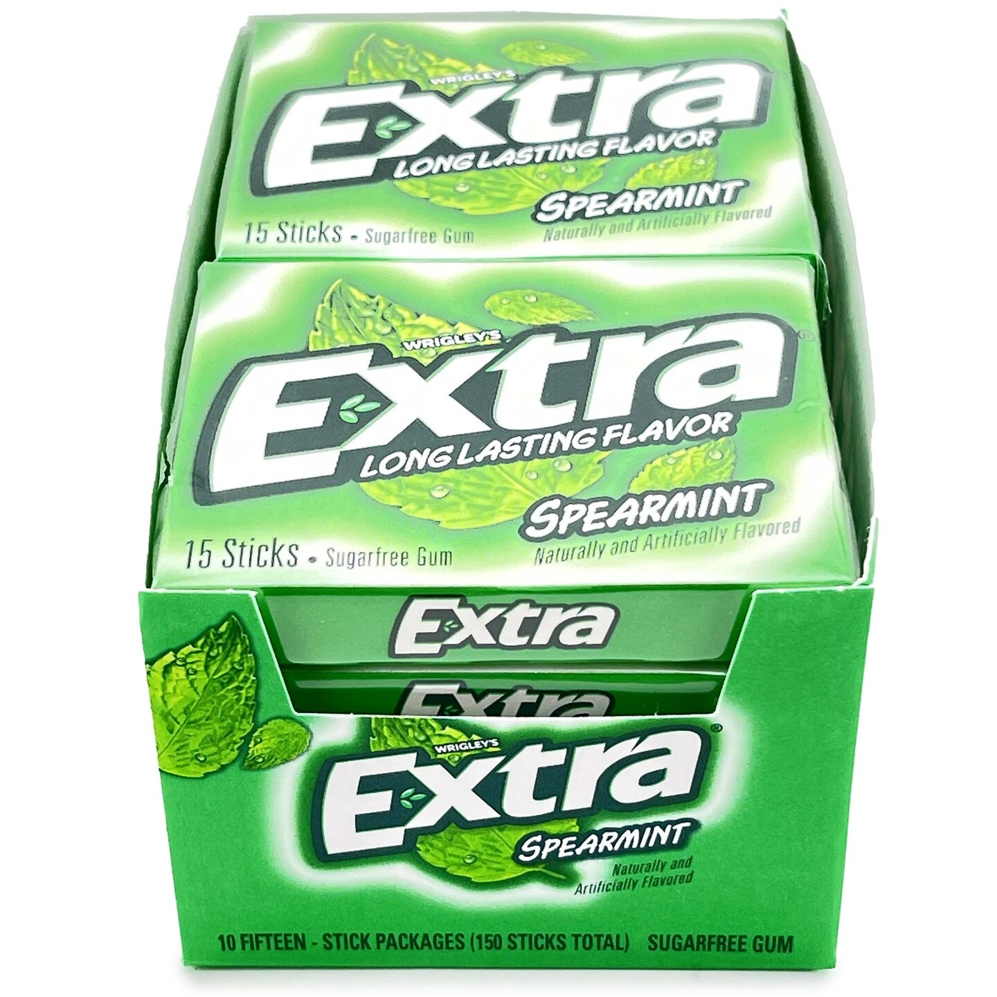Wrig Extra Spearmint 15Stk 10Ct