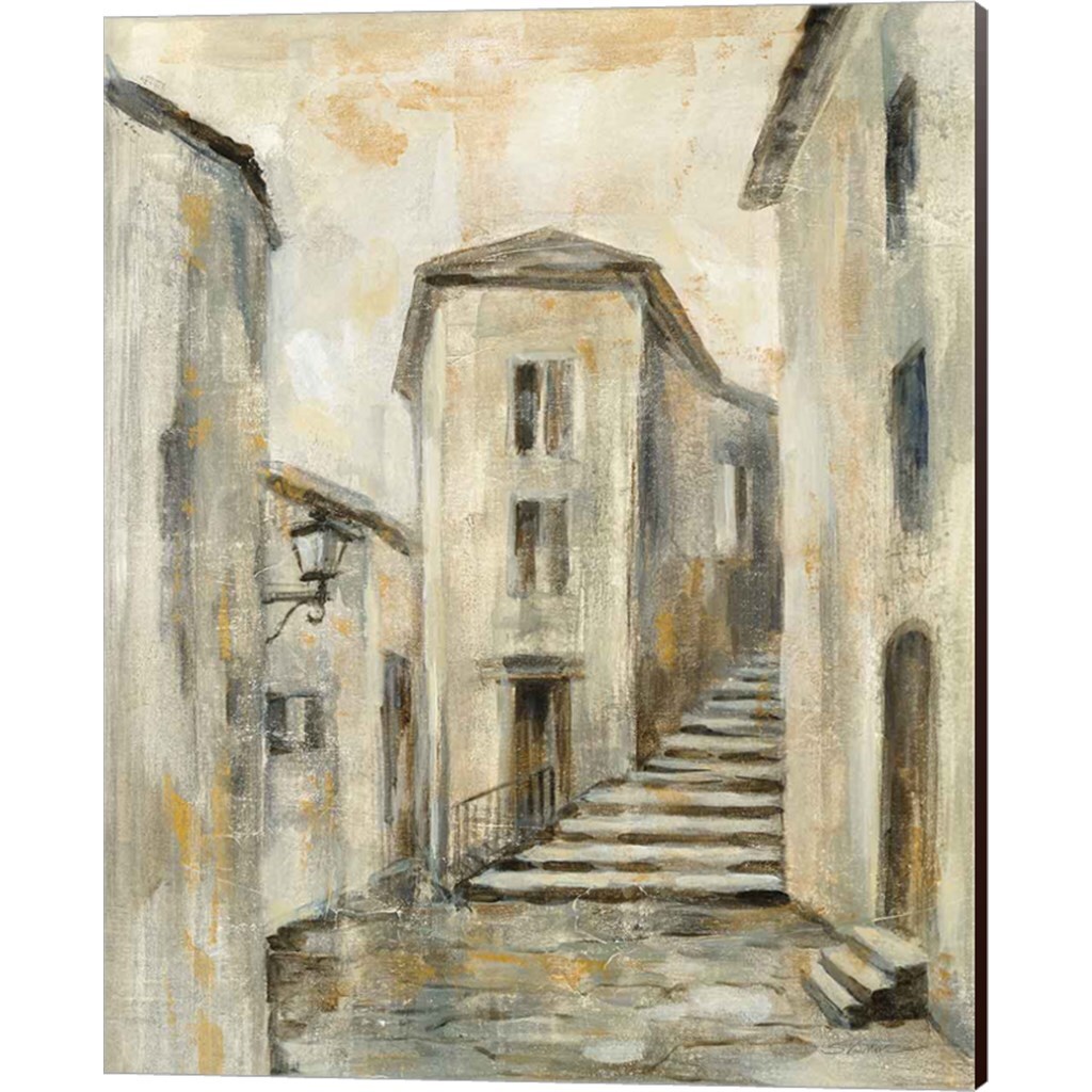 European Village v2 Crop by Silvia Vassileva 12" x 15" Canvas Wall Art (Set of 2)