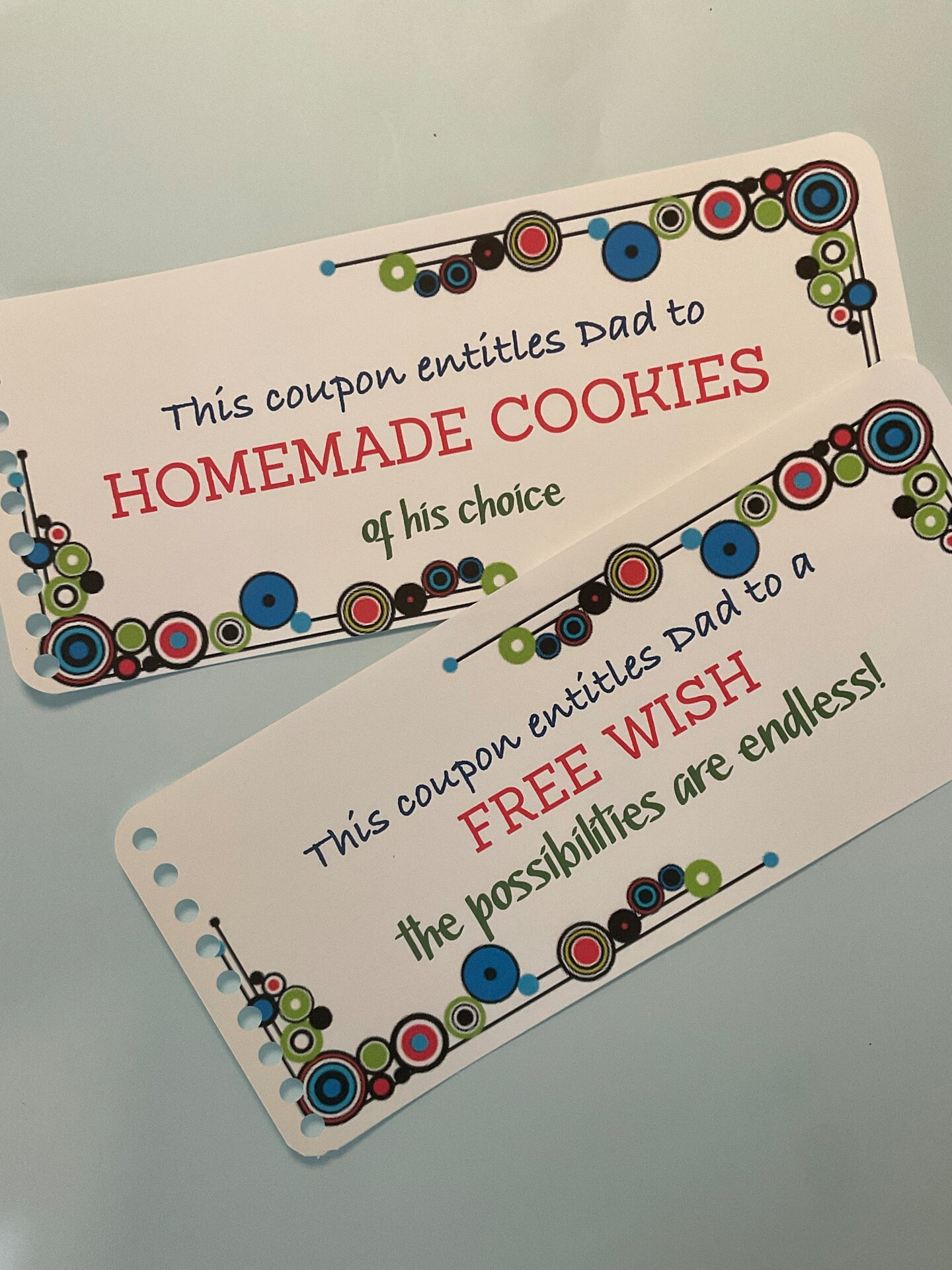 Dad's Coupon Book | MakerPlace by Michaels