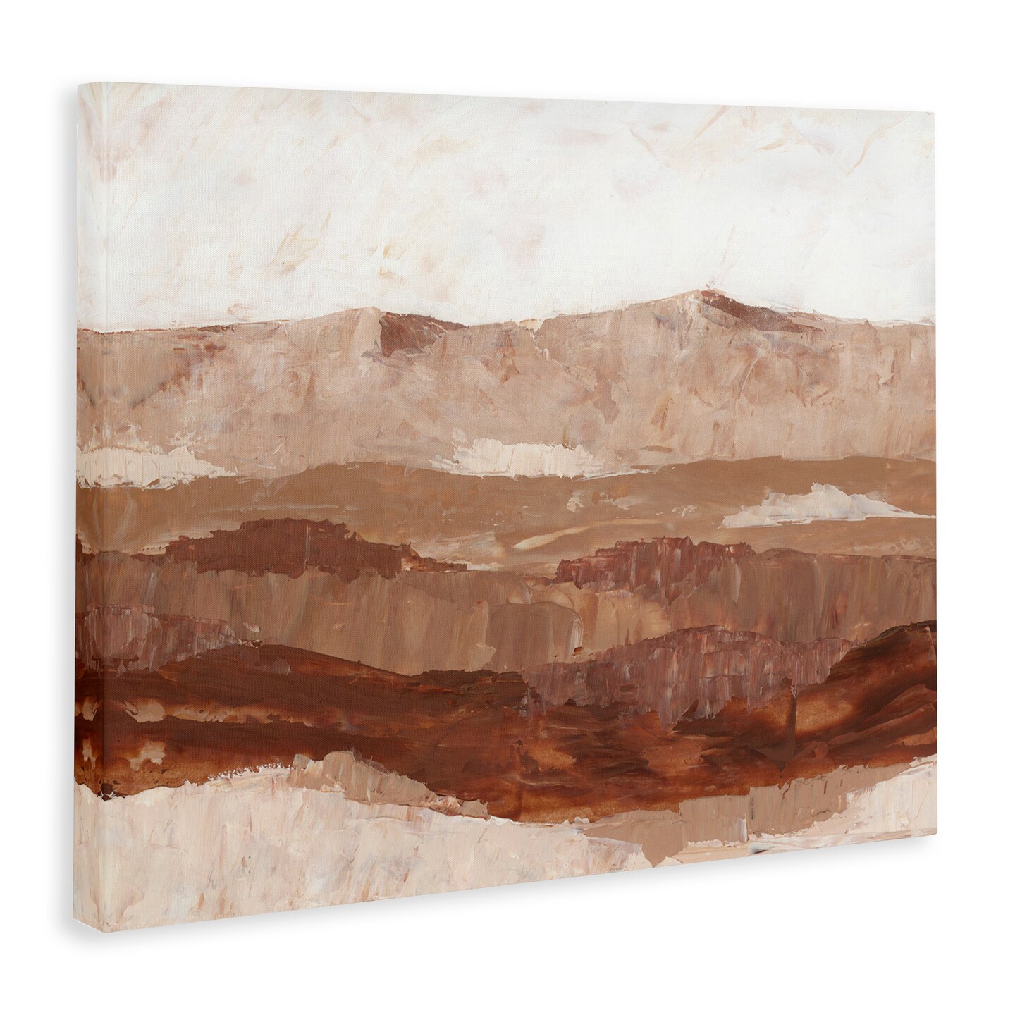 Stupell Industries Abstract Canyon Painting Canvas Wall Art