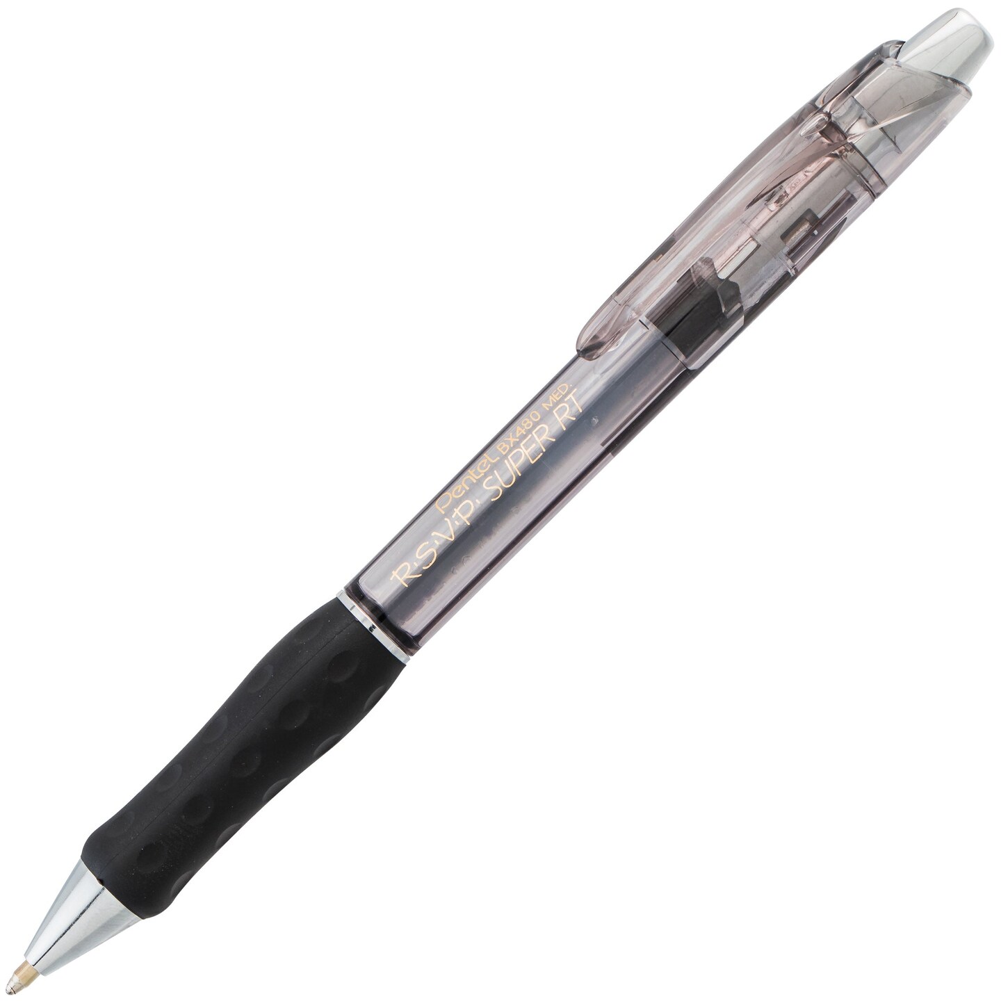 R.S.V.P.&#xAE; Super RT Retractable Ballpoint Pen, Black