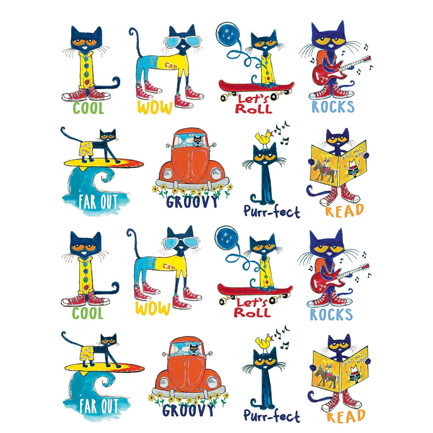 Pete the Cat&#xAE; Stickers, Pack of 96