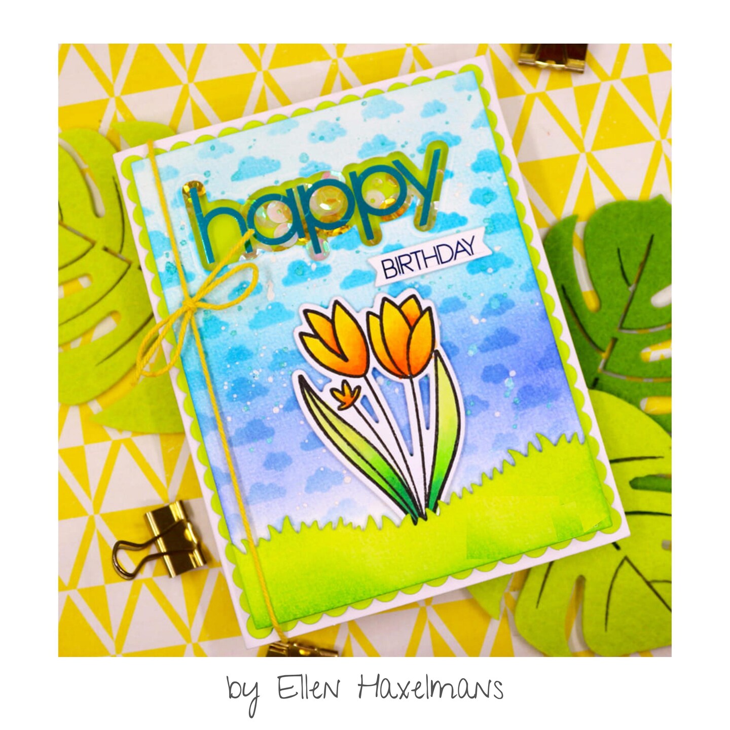 Deco Foil Adhesive Transfer Sheets 5.9" x 5.9"-Happy Everything