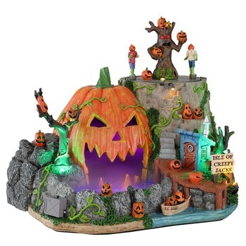 Lemax Spookytown Isle Of Creepy Jacks