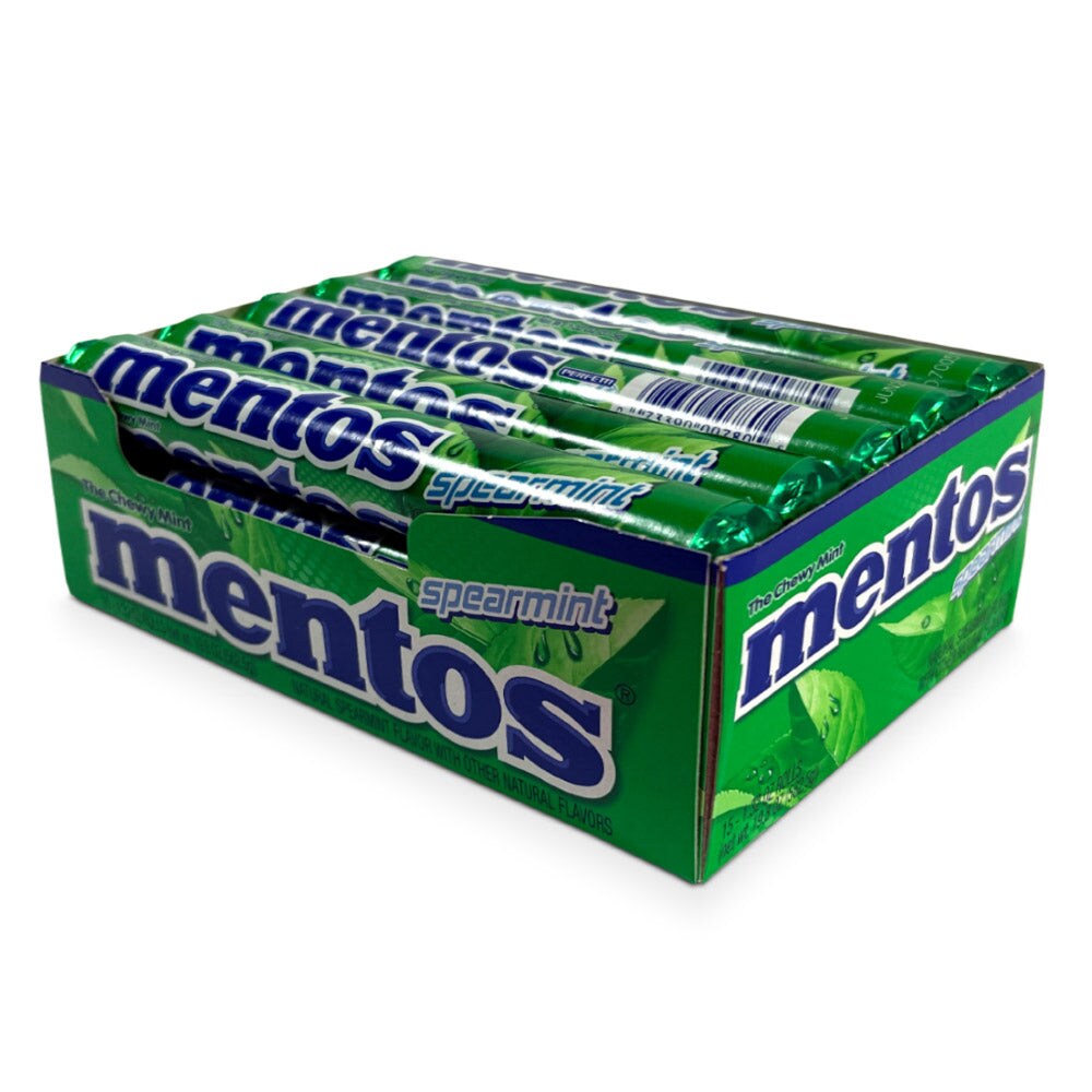 Mentos Roll Spearmint 15Ct