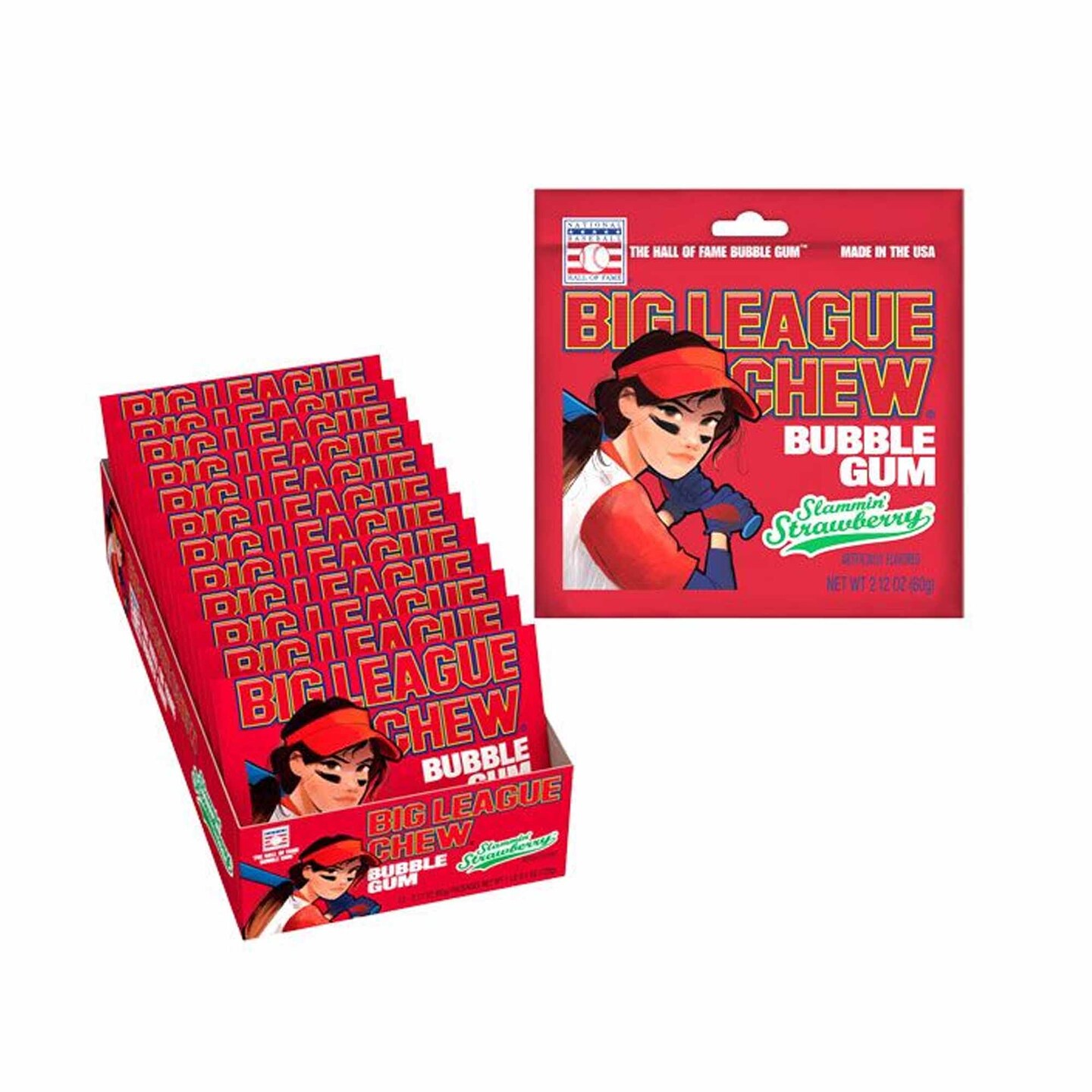 Ford Big League Chew Girl Pouch 12ct