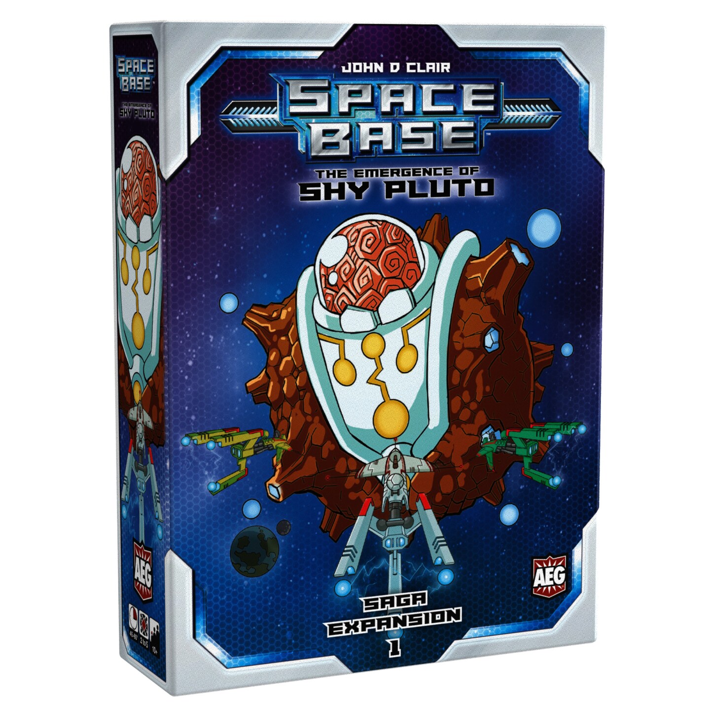 Space Base: The Emergence of Shy Pluto Expansion - Intergalactic Dice Board Game, Alderac Entertainment Group (AEG), Ages 14+, 2-7 Players, 60 Min