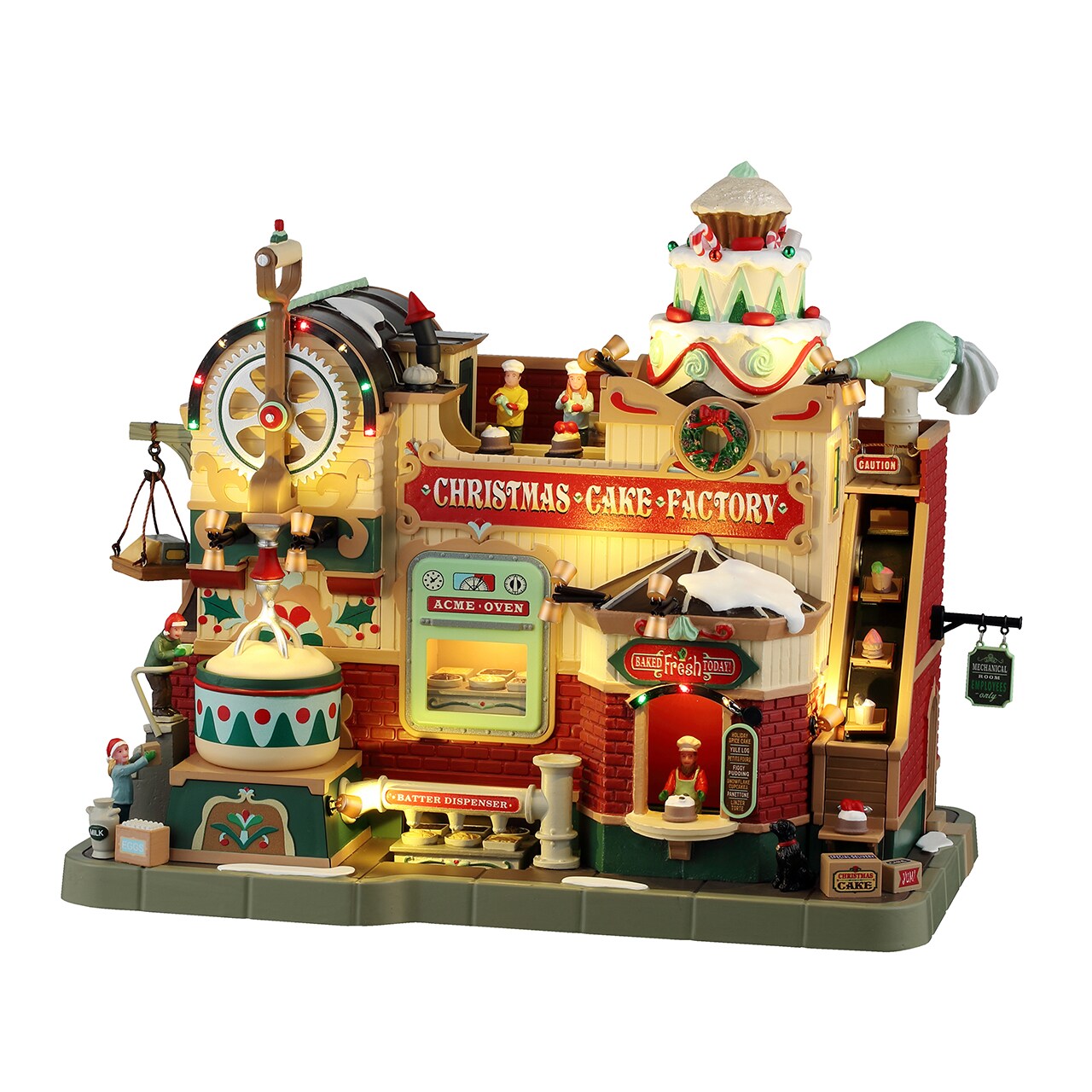 Lemax Caddington Village Christmas Cake Factory