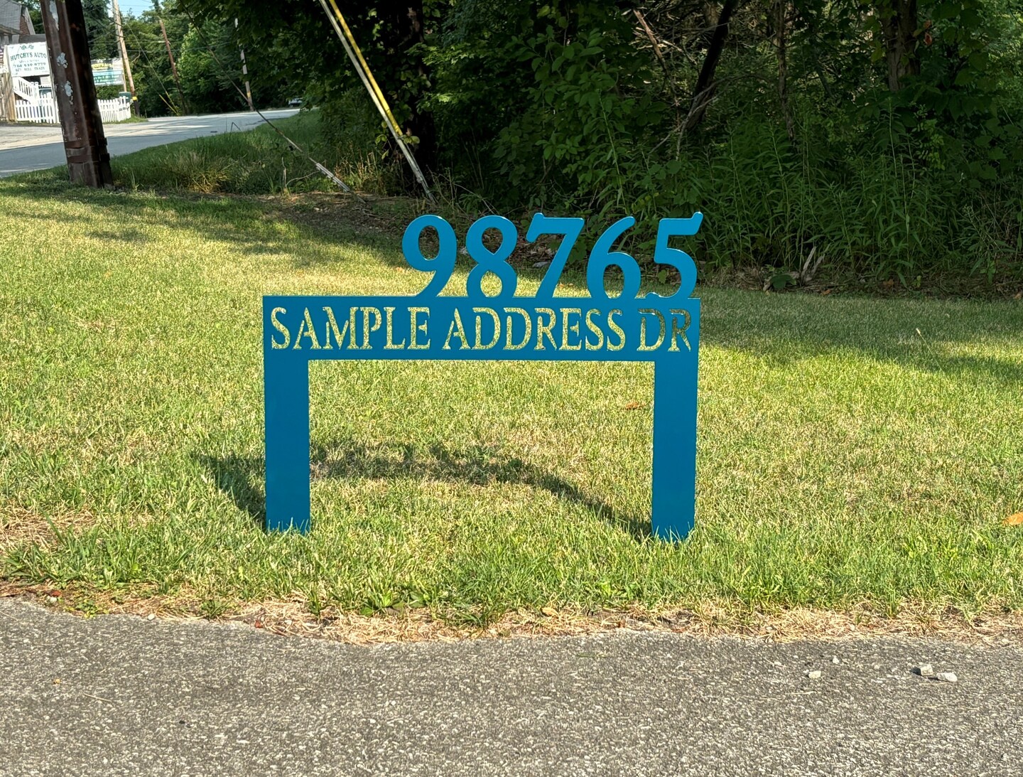 Custom Address Yard Sign - image21