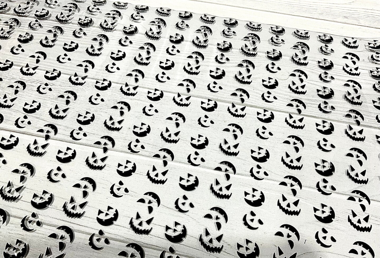 Jack-O-Lantern clear TPU Vinyl
