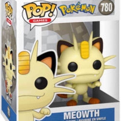 Funko Pop! Games: Pok Mon - Meowth Vinyl Figure 780