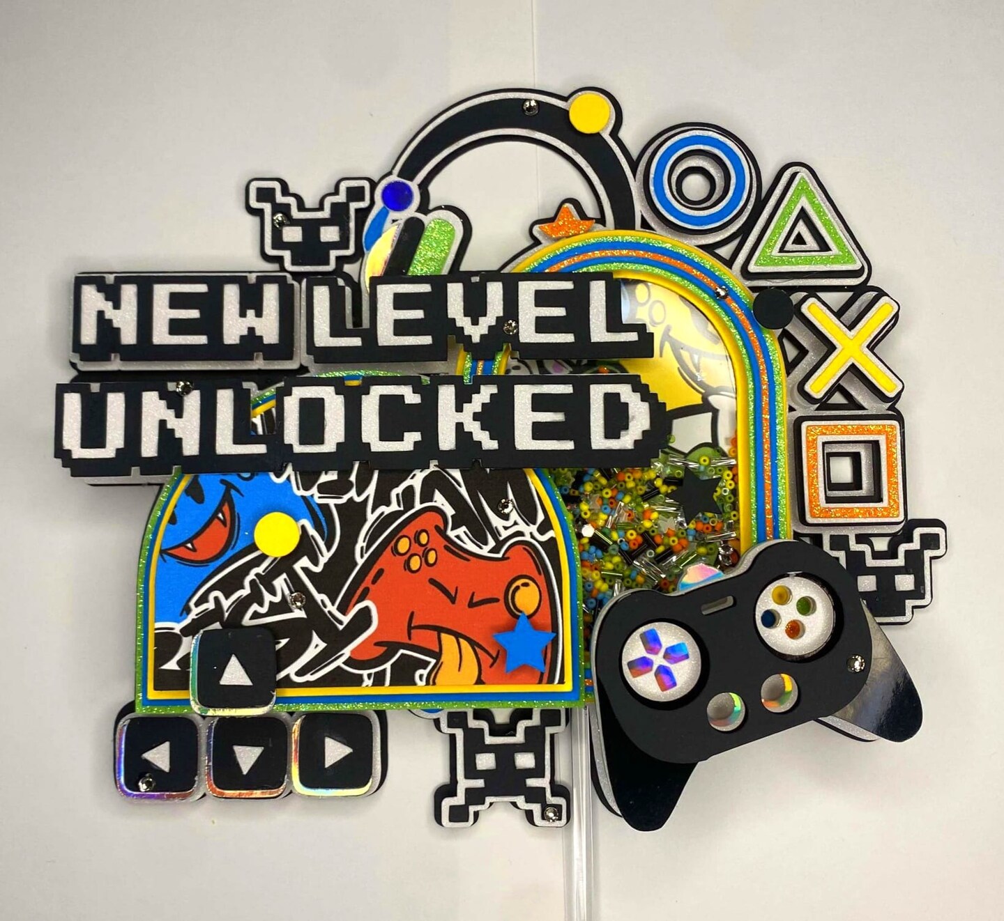 Gamer Cake Topper MakerPlace by Michaels - Main Image