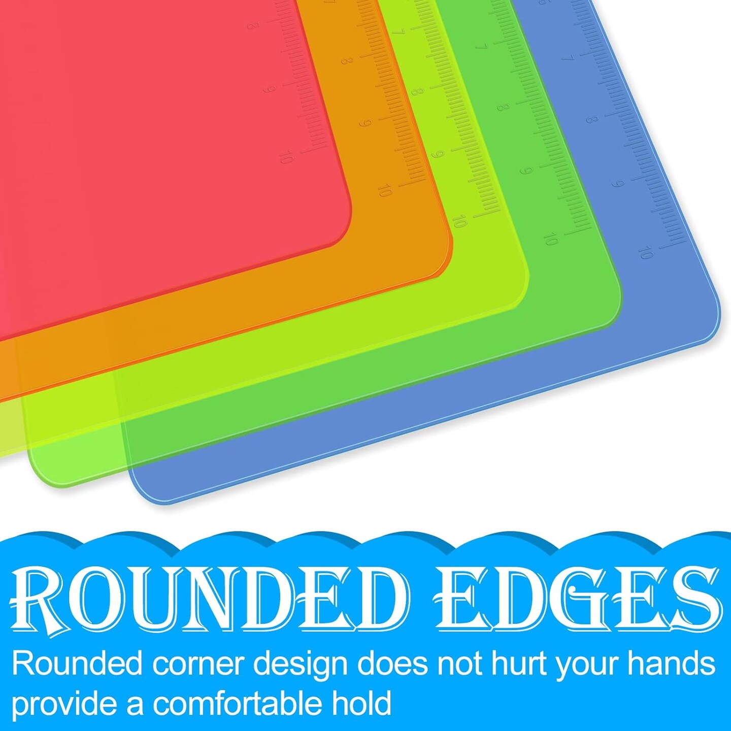 25-Pack Plastic Clipboards – Assorted Transparent Colors, A4 Letter Size for Office & Classroom